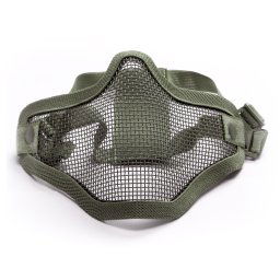 Maska ochronna typu Stalker ASG Lower Half Metal - Olive