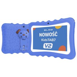 BLOW Tablet KidsTAB7 V2 4/32GB niebieskie etui kamera 2MP