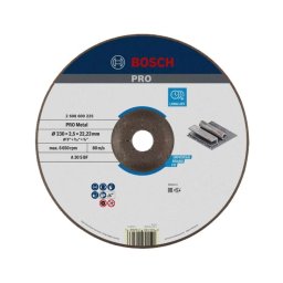 Bosch Akcesoria - Tarcza tnąca do metalu 230x22,23 mm 2608600225