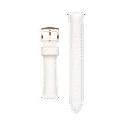 HUAWEI Pasek EasyFit 3 (22 mm) – Biały skórzany