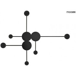 Moosee Lampa Ścienna Shadow Multi Czarna