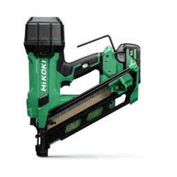 HiKOKI Narzędzia - Gwoździarka akumulatorowa 18V 50-90 mm, 2x akumulator Li-Ion 5,0 Ah, ładowarka NR1890DCAWQZ