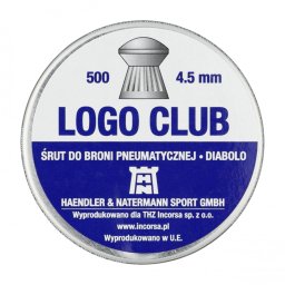 Śrut diabolo grzybek H&N Logo Club 4,5 mm 500 szt.