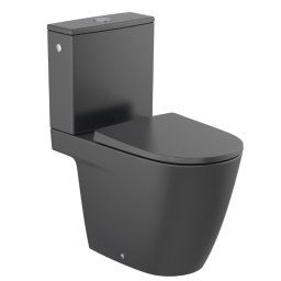 Roca Ona Rimless WC kompakt Czarny Mat A342687080/A341680080/A801E12081