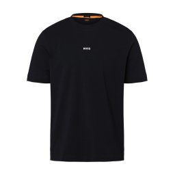 BOSS Orange T-shirt męski Mężczyźni Bawełna niebieski, XL