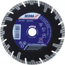TARCZA DIAMENTOWA TURBO-T DO MATERIAŁÓW BUDOWLANYCH DEDRA H1199E-30 300MMX25,4MM
