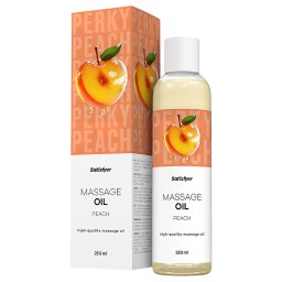Satisfyer - olejek do masażu - brzoskwinia - 250ml