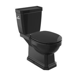 Roca Carmen Rimless WC kompakt czarny A3420A7560/A3410A1560/A801B5256B