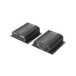Digitus Przedłużacz/Extender HDMI do 50m po skrętce Cat.6/7 UTP, 1080p 60Hz FHD, HDCP 1.2, IR, audio (zestaw)