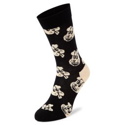 Happy Socks Skarpety Mężczyźni Bawełna czarny, 41-46