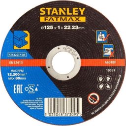 Stanley Akcesoria - Tarcza tnąca do metalu 125x22,2 mm STA32637-QZ