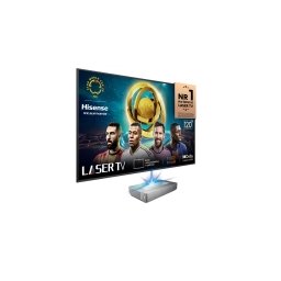 Hisense Laser TV - 120L5N - 4K UHD, Laser, Ekran ALR 120" w zestawie, Wi-Fi, BT, AirPlay, VIDAA OS