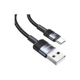 USAMS USB-A do USB-C 3A 1,2m Aluminum Alloy Data Cable SY Series