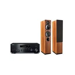 Yamaha R-N600A Czarny, Indiana Line Tesi 561 Orzech