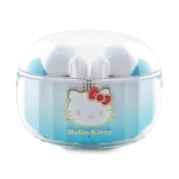 Hello Kitty True Wireless Kitty Head Logo Dokanałowe Bluetooth 5.3 Niebieski