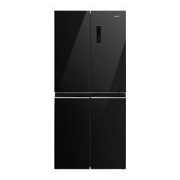 MPM SBS 434-SBF-17/D Pełny No Frost 180cm Czarny