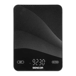 Sencor SKS 7700BK Tarowanie 10kg