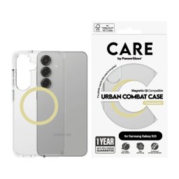 PanzerGlass Urban Combat Case Qi do Samsung Galaxy S25 Przeźroczysty