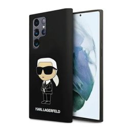 Karl Lagerfeld Silicone Ikonik do Samsung Galaxy S24 Ultra Czarny