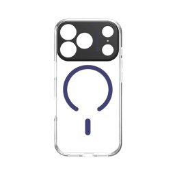 case&me Magcolor do iPhone 17 Pro Przeźroczysto-niebieski