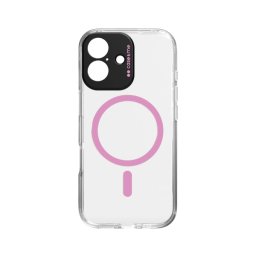 case&me Magcolor do iPhone 17 Przeźroczysto-różowy