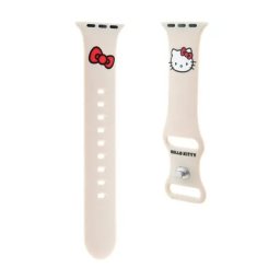 Hello Kitty do Watch 38/40/41mm strap Silicone Kitty Head Beżowy