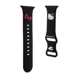 Hello Kitty do Watch 38/40/41mm strap Silicone Kitty Head Czarny