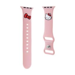Hello Kitty do Watch 38/40/41mm strap Silicone Kitty Head Różowy