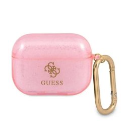 Guess Glitter Collection do AirPods Pro Różowy