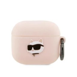 Karl Lagerfeld Silicone Choupette Head 3D do AirPods 3 Różowy