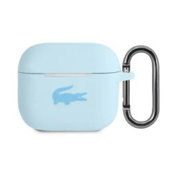 Lacoste LCA3SLB Case Silicone do AirPods 3 Niebieski