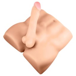 Blush X5 Rough Rider - masturbator męski - tors mężczyzny - kolor naturalny