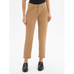 MAC Spodnie - Chino Kobiety Lyocell beżowy, 38