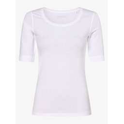 Opus T-shirt damski Kobiety Bawełna biały, 36