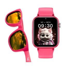 Maxcom FW59 Kiddo LTE Różowy + okulary Real Shades