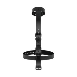 Bedroom Fantasies - zestaw BDSM z obrożą i kajdankami - czarny