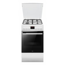 Amica Kuchnia gazowo-elektryczna 510GEH3.33ZpTaDpA(W) PIZZA