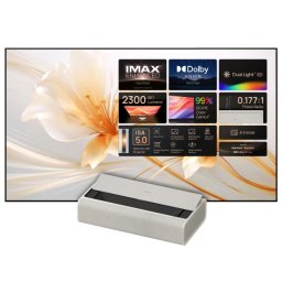XGIMI Aura 2 DLP 4K Wi-Fi Bluetooth + ekran ALR 100"