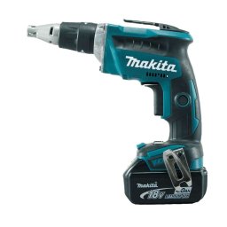 Makita Narzędzia - Wkrętarka akumulatorowa 18V, 2x Li-ion LXT 5,0 Ah, ładowarka DFS452RTJ