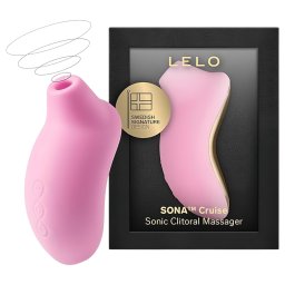 LELO Sona Cruise - stymulator łechtaczki fale dźwiękowe - różowy