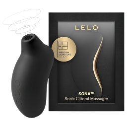 LELO Sona - stymulator łechtaczki falami dźwiękowymi - czarny