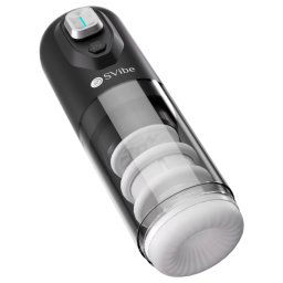 Snail Vibe Ikon Spark - automatyczny masturbator (czarny)