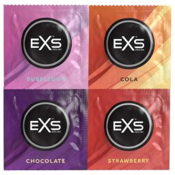 EXS - prezerwatywy - mix smaków - 12 sztuk