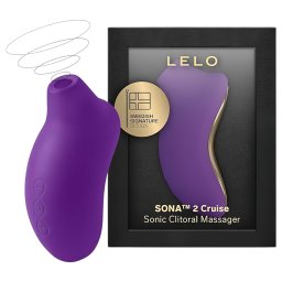 LELO Sona 2 Cruise - stymulator łechtaczki fale dźwiękowe - fioletowy