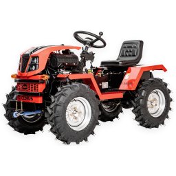 CEDRUS C-TUR 18D 4x4 TRAKTOR TRAKTOREK MINI ROLNICZY SPALINOWY WIELOFUNKCYJNY DIESEL KAMA 195FE 18KM 4x4 - OFICJALNY DYSTRYBUTOR - AUTORYZOWANY DEALER CEDRUS