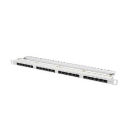 Lanberg PPU6-0024-S 24 PORT 0.5U 19" KAT.6 UTP Szary