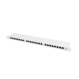 Lanberg PPS6-0024-S 24 PORT 0.5U 19" KAT.6 FTP Szary