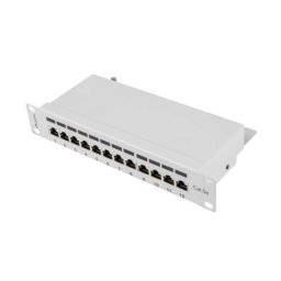 Lanberg PPF5-9012-S 12 PORT 1U 10" KAT.5E FTP Szary