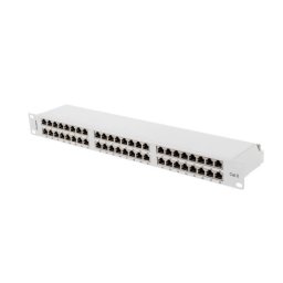 Lanberg PPS6-1048-S 48 PORT 1U 19" KAT.6 FTP Szary