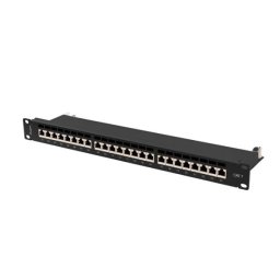 Lanberg PPS7-1024-B 24 PORT 1U 19" KAT.7 FTP Czarny